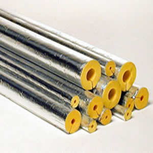 Foil Pipe Insulation - 40mm Wall